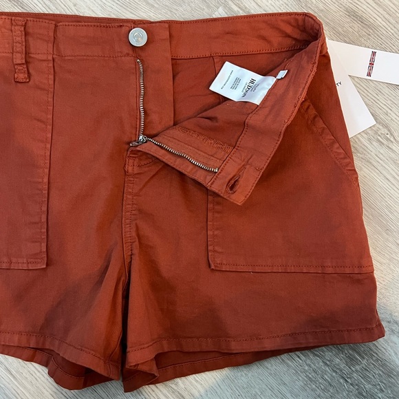 Hudson Utility Washed Rust Shorts Size 29 - Picture 6 of 10